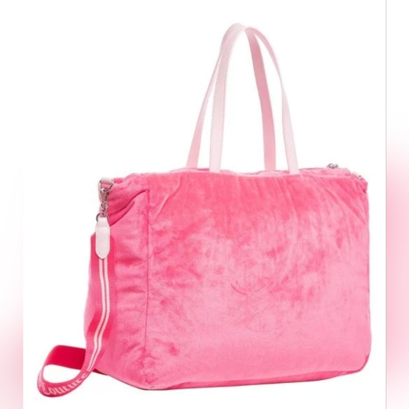 Juicy Couture Pink Velvet Large Weekender. Brand New 💎 - Picture 2 of 8
